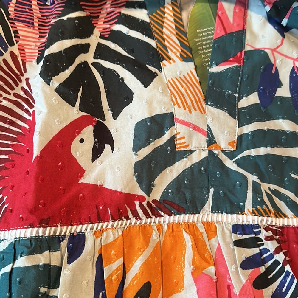 LAST CHANCE FARM RIO Macaw Mini Dress PRICE AS MARKED - Picture 8 of 8